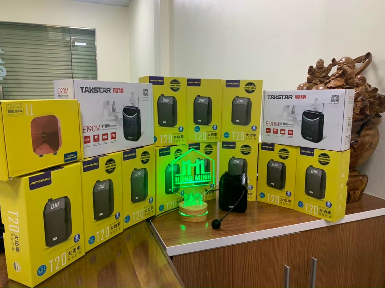 Máy trợ giảng Aporo T9-T20 dành cho giáo viên tại Hải Phòng